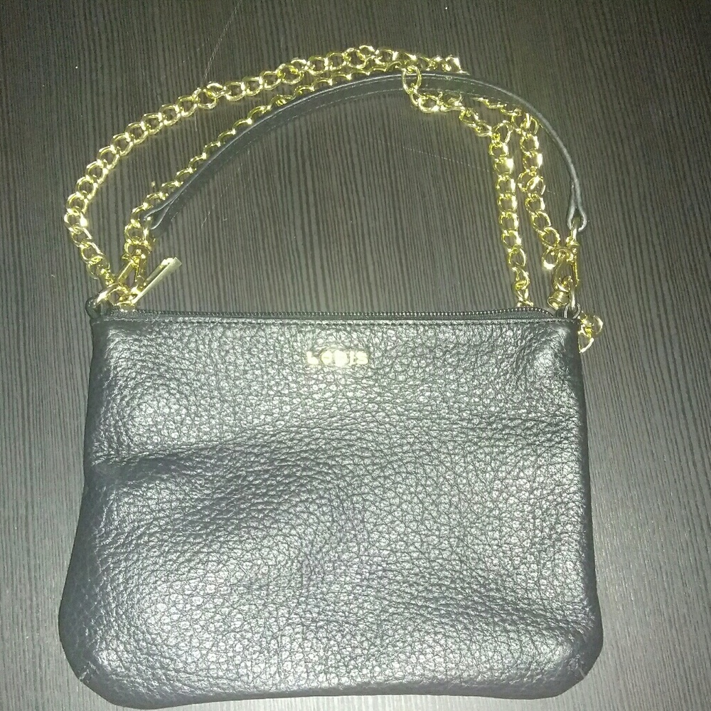 LODIS Black Emily 5-in-1 Handbag Convertible Cros